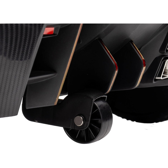 Дитячий електромобіль HOMCOM Lamborghini Veneno 12V з Bluetooth, музикою, пультом ДУ, для дітей 3-6 років, рожевий