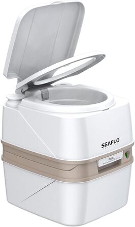 Seaflo LIGHTEU 18L портативна інжекційна туалет для кемпінгу, автодому та відпочинку на природі