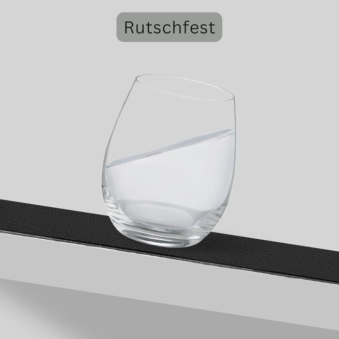 Набір підставок та серветок SÄNGER з екошкіри, 12 шт. (44,5*30 см), вологостійкі, протиковзні, для 6 осіб, антрацит/коричневий