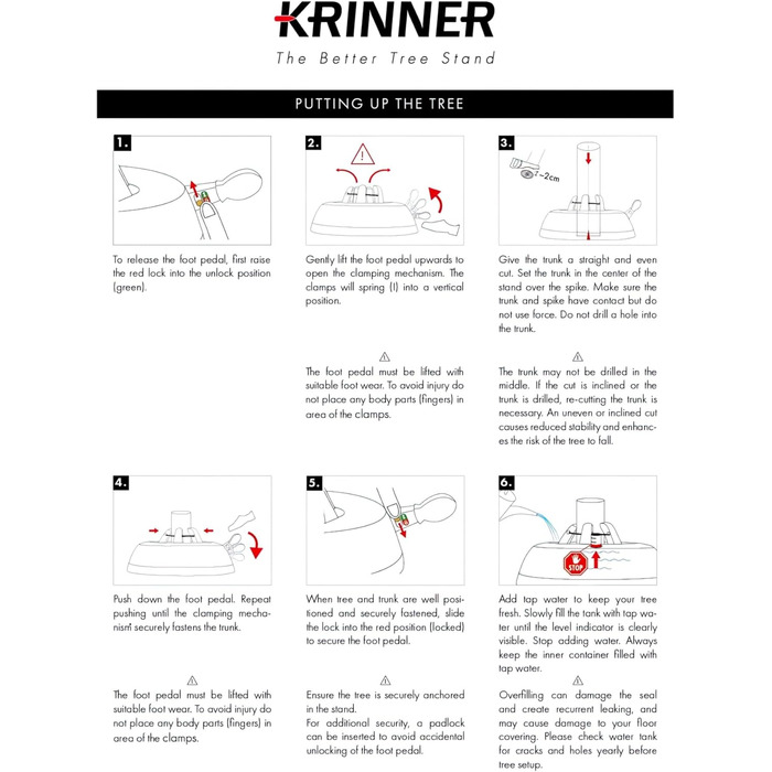 Підставка для ялинки Krinner Tree Genie XXL, зелена