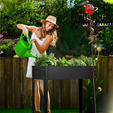 Relaxdays Металевий Підвищений Грядок