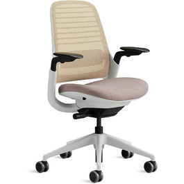 Офісний стілець Steelcase Series 1 з підтримкою спини LiveBack та 4D-підлокітниками, 66 x 64 x 92 см