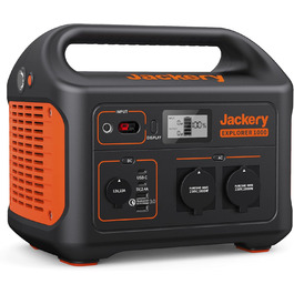 Jackery Explorer 1000: портативна електростанція, 1002Wh, 230V/1000W (пікова 2000W), USB, QC, для кемпінгу та подорожей