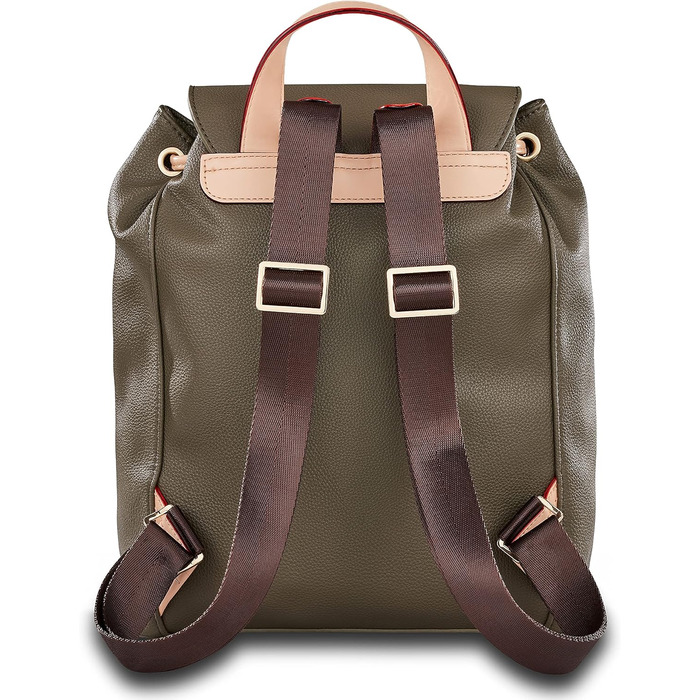Рюкзак жіночий маленький, Жіночий денний рюкзак, Робочий рюкзак Повсякденний рюкзак (оливковий)