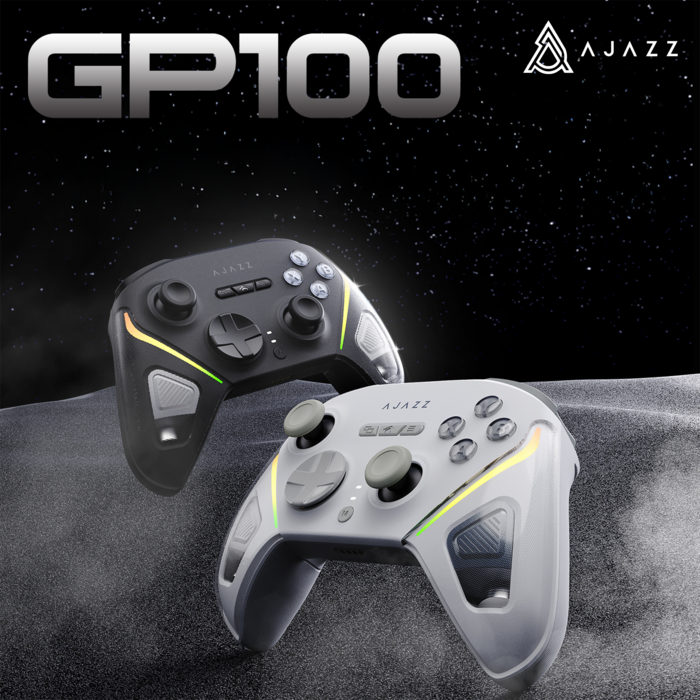 Бездротовий геймпад Ajazz GP100 White (GP100-W)