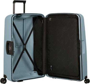 Футляр Samsonite S'cure, L (75 см - 102 л) (синій (крижано-блакитний))