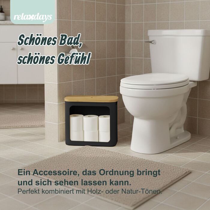 Тримач для туалетного паперу Relaxdays на 12 рулонів