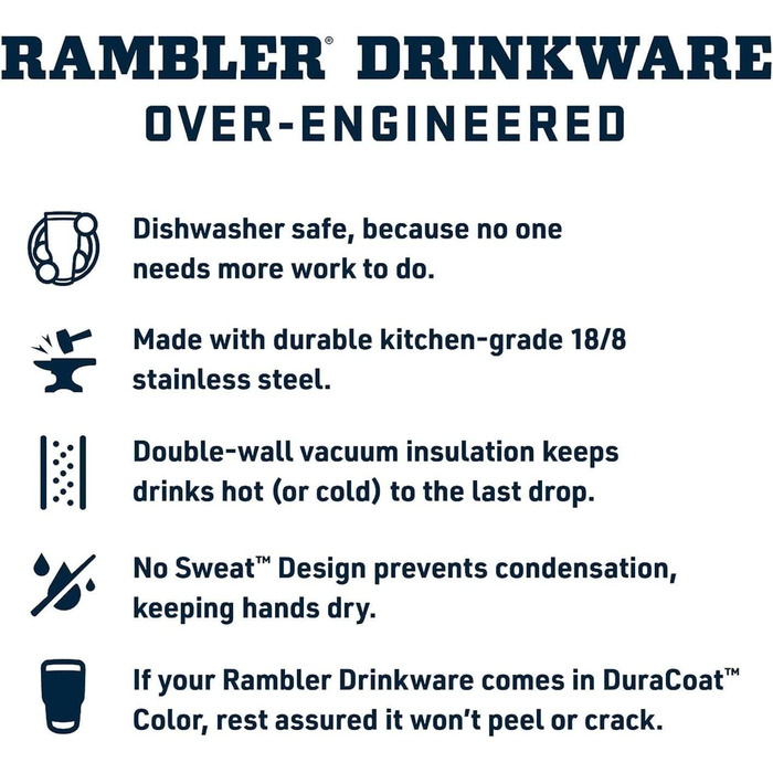 Термос YETI Rambler з кришкою MagSlider, 296 мл, Charcoal