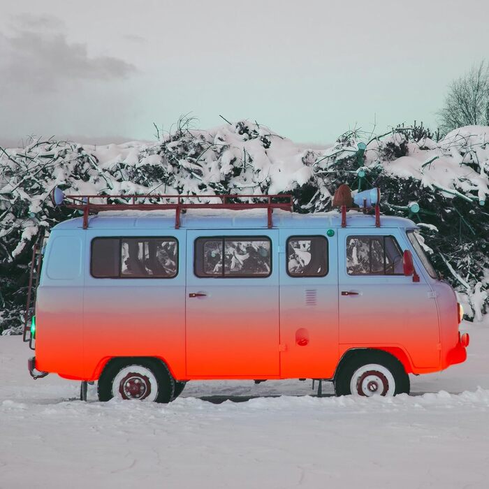 Електрична дизельна опалювальна установка VEVOR 12V 5-8kW з LCD-дисплеєм, пультом та Bluetooth-APP (базова модель, роздільна установка)