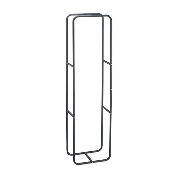 Стильна металева полиця для дров Relaxdays