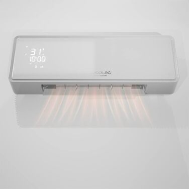 Електричний обігрівач Cecotec Ready Warm 5350 Power Box Ceramic Connected: 2000 Вт, LED-дисплей, Wi-Fi, пульт, 3 режими, гойдання, IP22, безпека