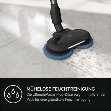 Акумуляторний пилосос AEG ÖKO AP71UB14AM: потужний, легкий, 2в1, сірий