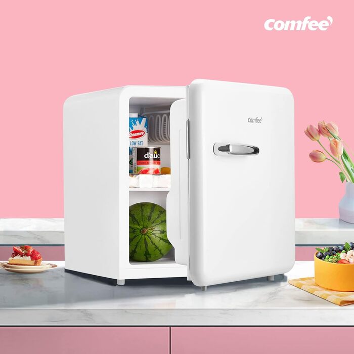 Mini холодильник Comfee RCD50WH1RT(E) – 47 л, білий, регулювання температури