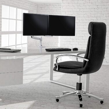 Кріплення для монітора Ergotron LX Dual Direct (білий) - до 63.5 см (25 дюймів), 0.9-5 кг