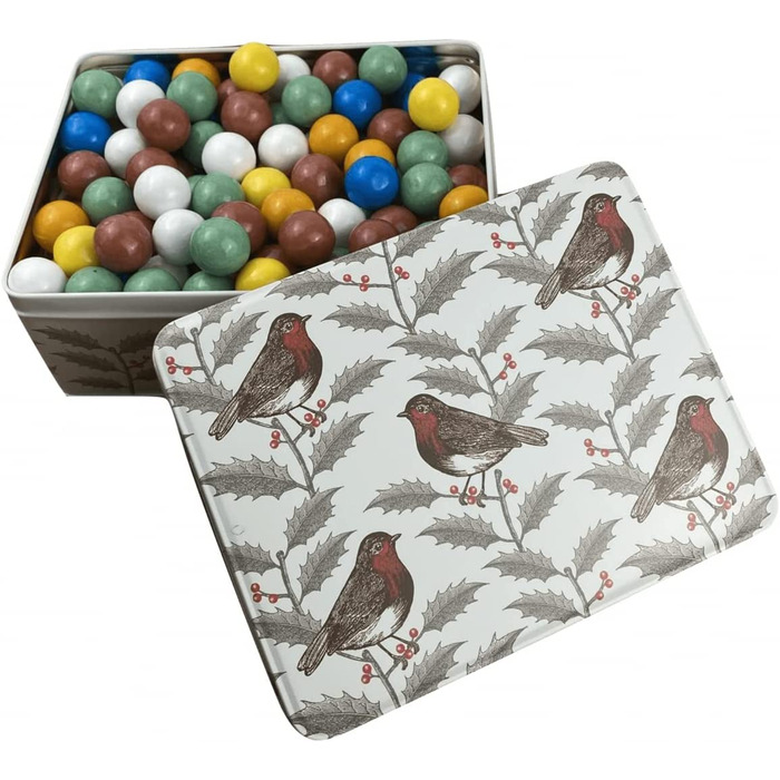 Дизайн подарункової коробки з шипами і шкіркою-Любовно оформлена прямокутна коробка для зберігання - жерстяна коробка у вигляді червоної чашки, банки для печива