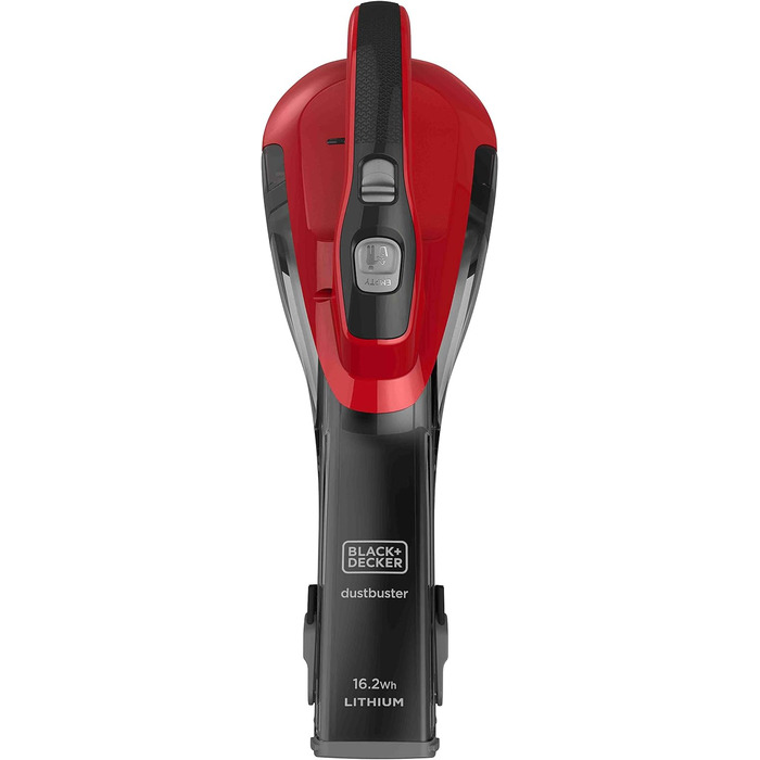 Акумуляторний ручний пилосос BlackDecker Dustbuster DVA320J (10,8 В, 2,0 Агод, з циклонною дією, висувною щілинною насадкою та розкладною щіткою для м'яких меблів, акумуляторний пилосос із насадкою з довгим всмоктуванням) Титан (10,8 В (16,2 Втгод))