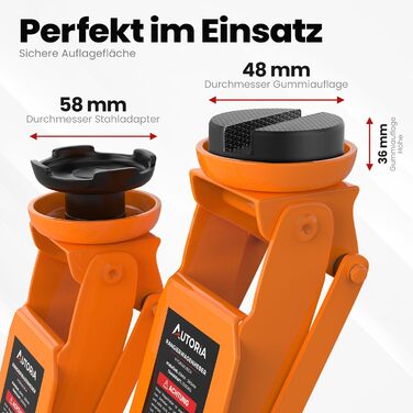 Гідравлічний домкрат Wagenheber 2.5T низький профілю для легкових авто та кліренсу, до 2500 кг (Помаранчевий)