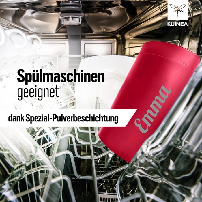 Термокружка з гравіюванням, 350 мл, чорна (можливість персоналізації), без витоку