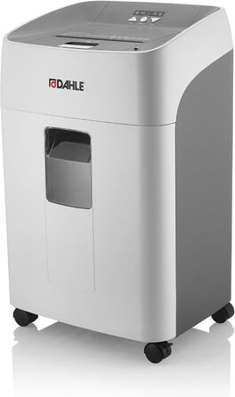 Шредер Dahle ShredMATIC 90 з автоподачею паперу, P-4, 300 аркушів, світло-сірий/сірий, без масла, без обслуговування