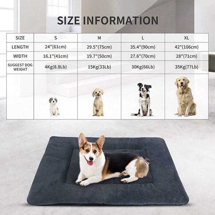 М'яка і тепла подушка для кішок PET SPPTIES, зручна для машинного прання, двоцільова подушка для дивана для домашніх тварин PS085 (75x50 см, чорний)