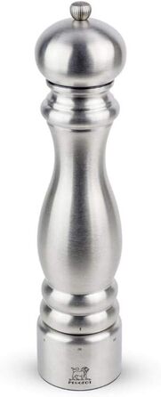 Нержавіюча сталь, 6.97x6.97x30 см, срібло, 32517 Paris Chef Pepper Mill