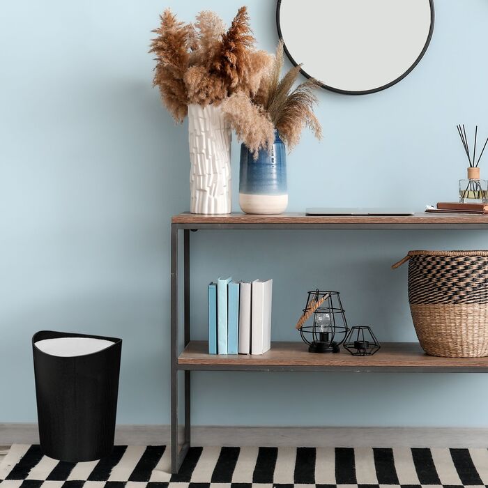 Кошик для сміття Relaxdays з імітацією дерева, 9 л