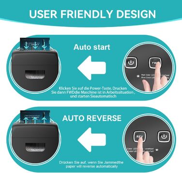 Шредер для паперу Woolsche Cross Cut P-4, 18 листів, знищення кредитних карт, для дому, офісу та шкіл