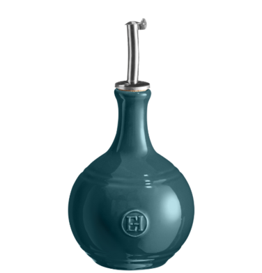 Пляшка для оцту Emile Henry Kitchen Tools 0,4 л, 10,4 см блакитна (970216), Блакитний