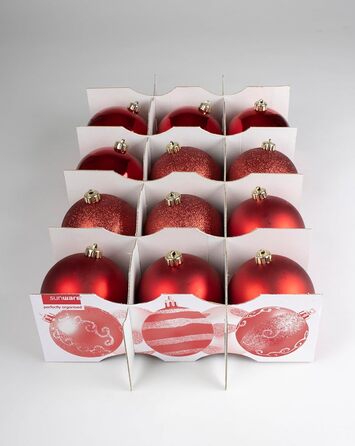 Ящик для прикрас Sunware Q-line 72L, прозорий, з вставкою для 128 кульок