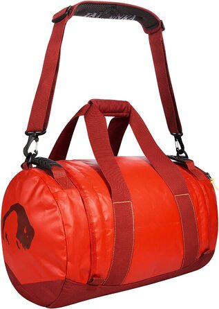 Дорожня сумка Tatonka Barrel XS-25-літрова водонепроникна сумка з брезенту для вантажівки з великим отвором на блискавці-міцна і зручна у догляді (червоний помаранчевий)