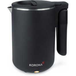 Туристичний чайник Korona 20250 0,6 л Ідеально підходить для подорожей, кемпінгу 800 Вт Компактний, складаний, компактний