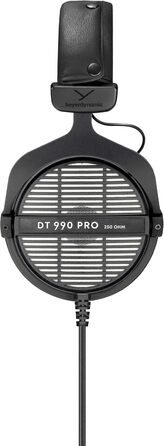 Накладні навушники beyerdynamic DT 990 PRO, 250 Ом, для мікшування/мастерингу, односторонні дротові