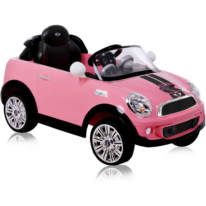 Електромобіль для дітей Rollplay MINI Countryman 12V, рожевий, з пультом керування, від 3 до 6 років