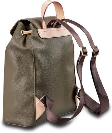 Рюкзак жіночий маленький, Жіночий денний рюкзак, Робочий рюкзак Повсякденний рюкзак (оливковий)