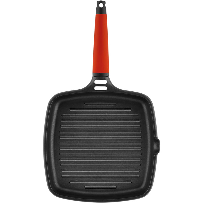 Сковорода Castey Grill 27 см з алюмінію, для всіх плит (включно з індукцією) та духовки