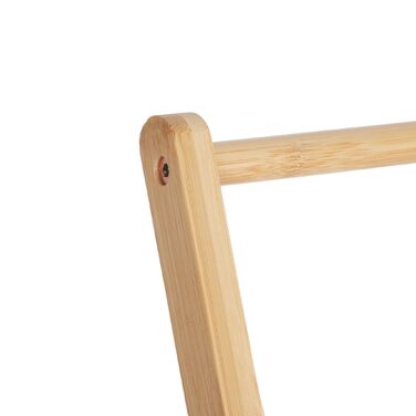 Підставка для рушників Relaxdays з бамбука з полицею