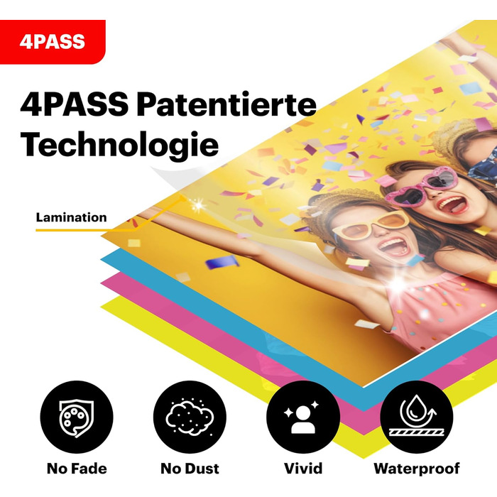 KODAK P210 Mini 2 Retro: Портативний кольоровий фотопринтер, Bluetooth, 54x86 мм, Ламінування, Комплект картриджів та аксесуарів