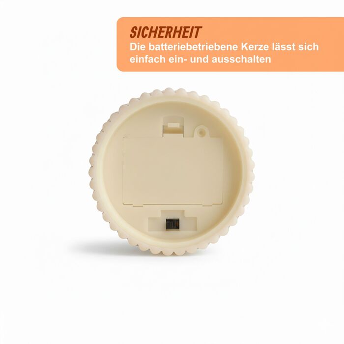 Набір з 4 LED-свічок Relaxdays