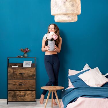 Комод Relaxdays з 3 висувними ящиками