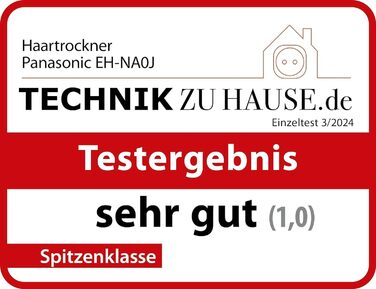 Фен Panasonic EH-NA0J-N825 nanoe™ MOISTURE+ з мінералами, 1600 Вт, чорний, для догляду за шкірою, волоссям та шкірою голови