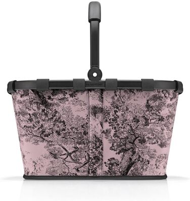 Сумка-шопер Reisenthel Carrybag з великим об'ємом та внутрішньою кишенею – елегантний та водовідштовхуючий дизайн (Jacquard Rose, Single)