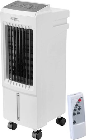 Вентилятори побутової техніки Sichler охолоджувач повітря 3в1, зволожувач, іонізатор, 12/230В, 5л, 20Вт, 250мл/год (кондиціонер, прикурювач, кондиціонер, баштовий вентилятор)