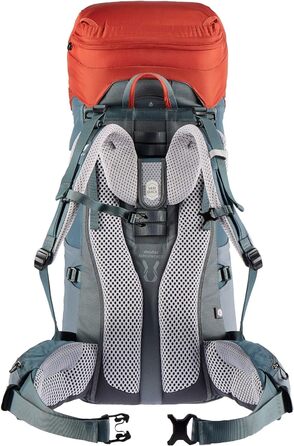 Жіночий трекінговий рюкзак deuter Aircontact Lite 45 10 Sl (1 упаковка) 4510 л Паприка-бірюзова