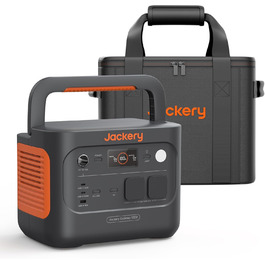 Jackery Explorer 1000: Портативна електростанція з акумулятором 1002Wh, 230V/1000W (2000W пік), USB, QC, для кемпінгу та подорожей (E1000 v2+Чохол)