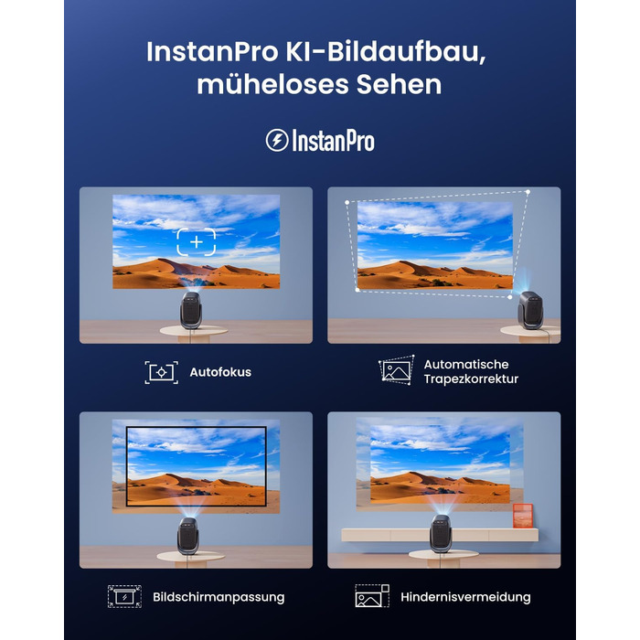 Dangbei N2 mini Smart проєктор: 1080P Full HD, Wi-Fi, Bluetooth, Dolby Sound, Автофокус, для домашнього кінотеатру