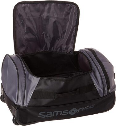 Спортивна сумка Samsonite Unisex Andante 2 на коліщатках в штучній упаковці, 32 розміру, підходить всім (32 дюйма, Riverrock / Black)