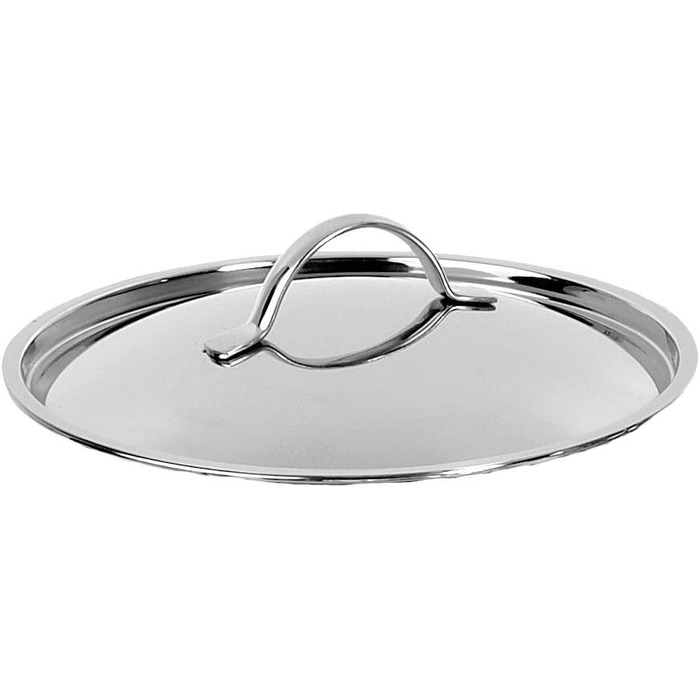 Набір каструль Lagostina Euforia 11 предметів з нержавіючої сталі 18/10, для всіх типів плит, з кришками, Lagoseal-Plus дно