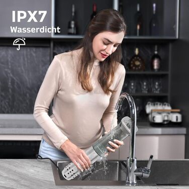 Су-від занурна піч KitchenBoss G320PS з Wi-Fi: точний контроль температури, дисплей TFT, 1100W, IPX7, для приготування су-від