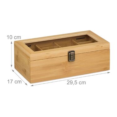 Організатор Relaxdays для чайних пакетиків на 10 відділень