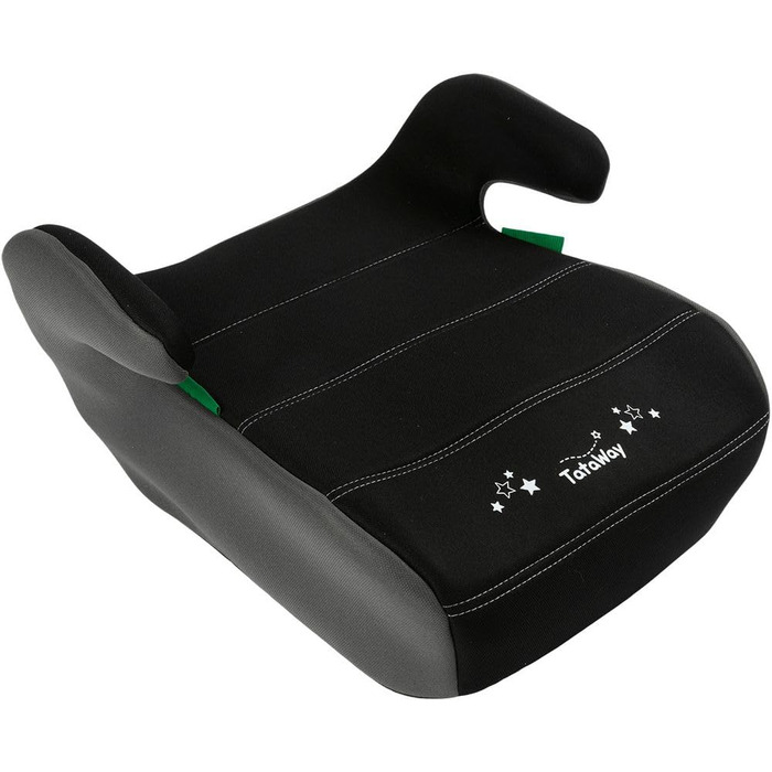 Автокрісло Tataway i-Size ECE R129 для дітей 126-150 см (22-36 кг), 6-12 років, чорне, знімний чохол
